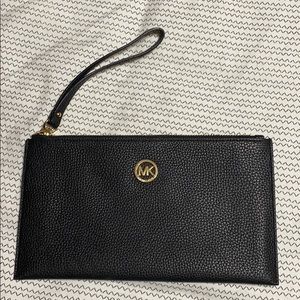 Black Michael Kors wristlet